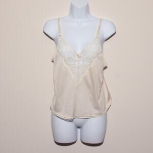 Vintage J.C. Penney Lace camisole Size 34 Made in USA